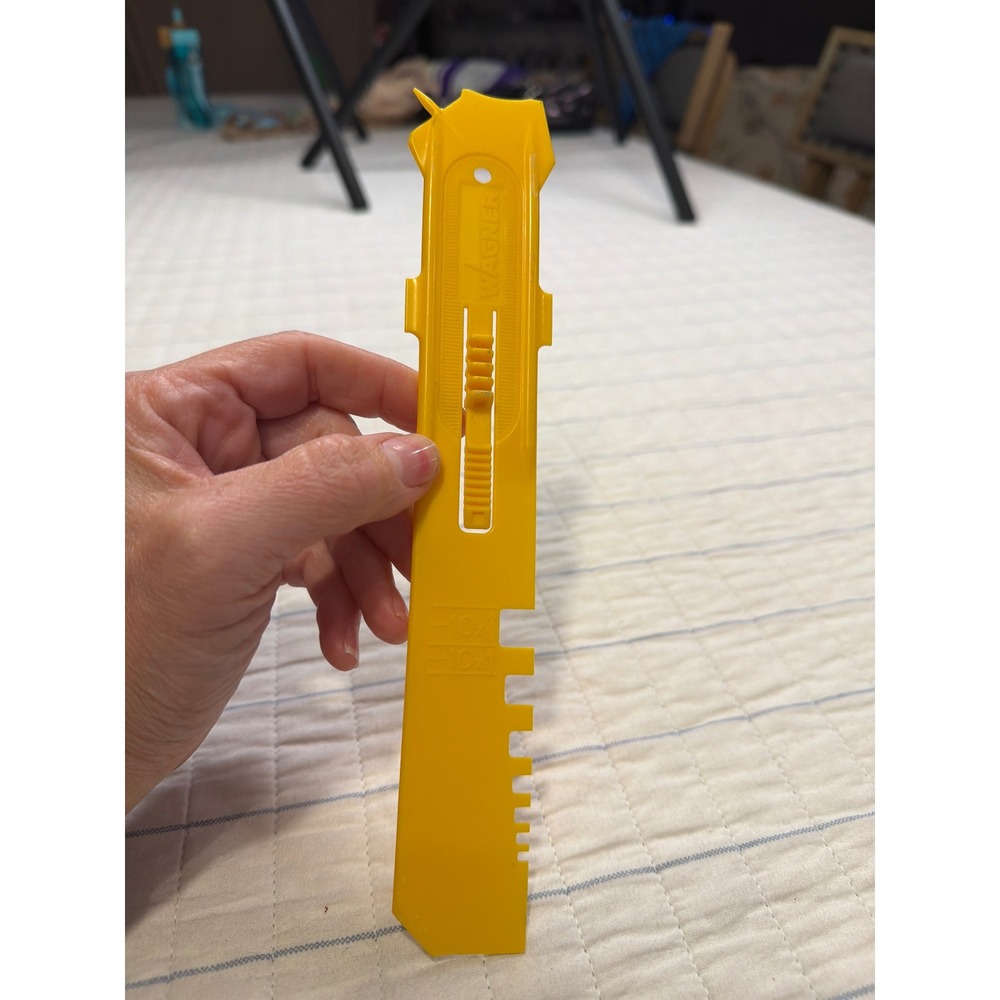 Wagner Perfect Spray Yellow Plastic Paint Tool Multi Purpose Accessory Guide
